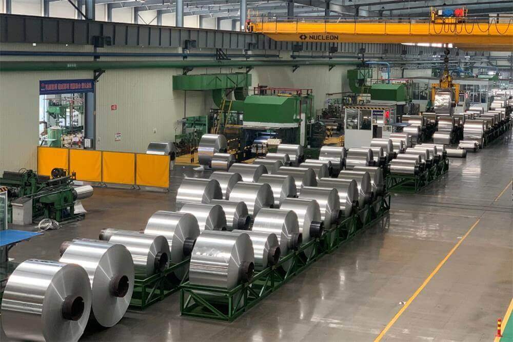 aluminium coils stock »